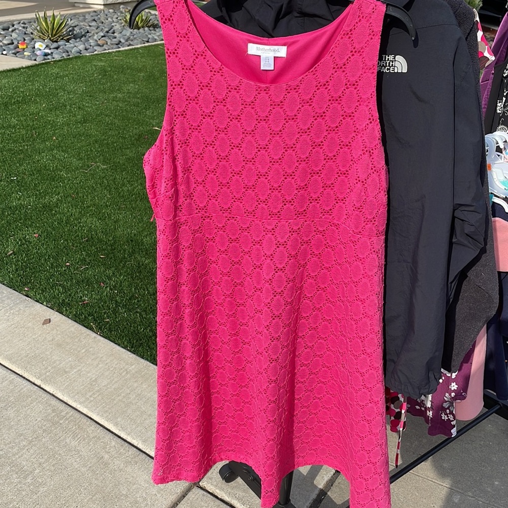 Pink Maternity Dress - Large - Motherhood